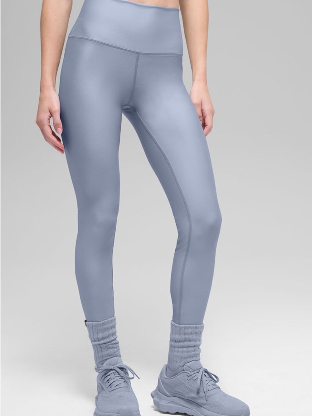 Rare ALO Yoga Light Blue 7/8 High-Waist Leggings Airlift